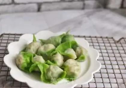 Make Emerald white dumplings step 12