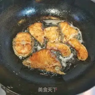 Make Fried salmon with pasta butter and butter step 9
