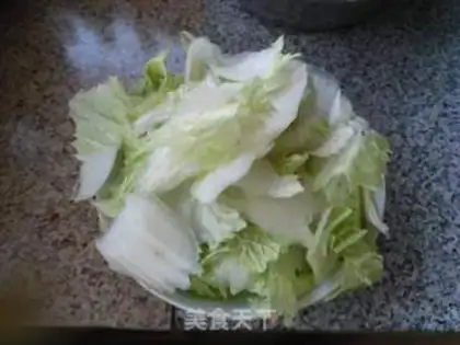 Make Black cabbage step 1