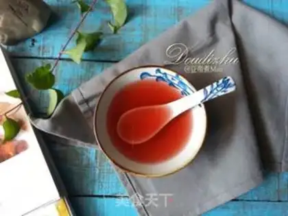 Make Sour sweet plum tea step 3