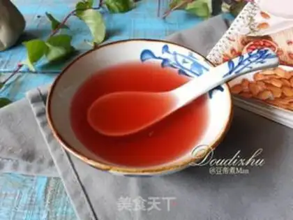 Make Sour sweet plum tea step 4