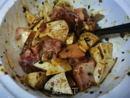 Make Potato-drum steaming ribs step 7
