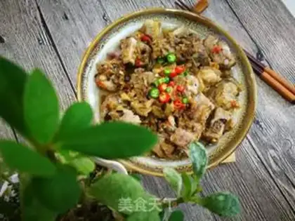 Make Potato-drum steaming ribs step 9
