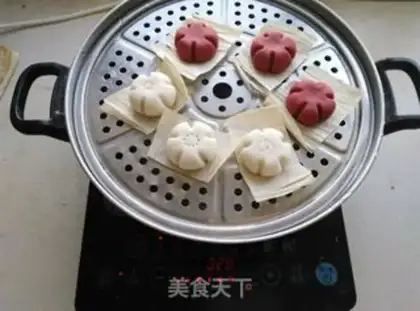 Make Black sesame rice cake step 13