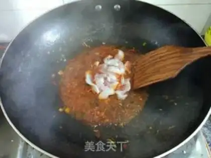 Make Hot rice powder step 5