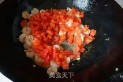 Make Shrimp egg burrito step 13