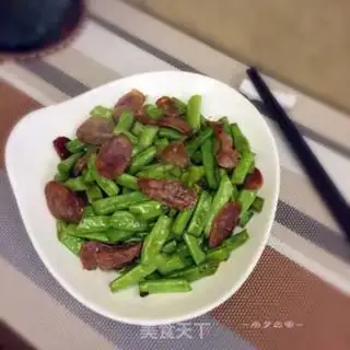 Make Weenie fried four season beans step 6