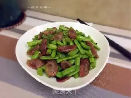 Make Weenie fried four season beans step 7