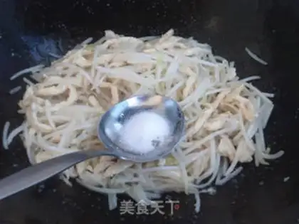 Make Chicken silk needle step 11