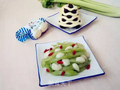 Make The Celery Lily step 7