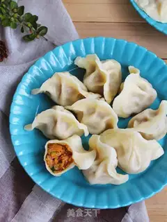 Make Pork carrot dumplings step 11