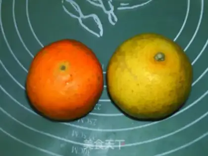 Make An orange beverage step 0