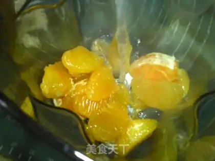 Make An orange beverage step 4