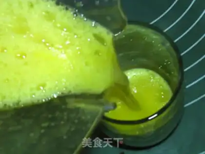 Make An orange beverage step 9