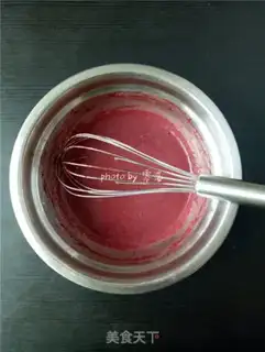 Make Red velvet cake step 2