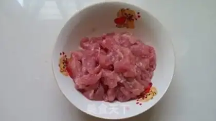 Make Sour pork step 1