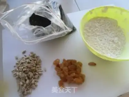 Make Fruity sesame mud step 0