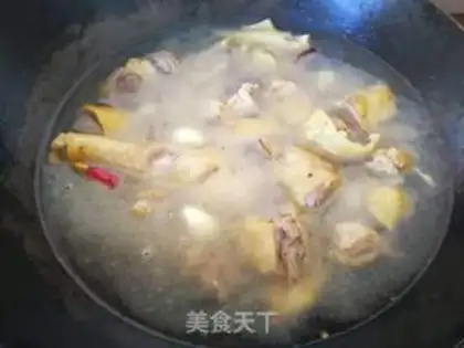Make Frozen chicken step 6