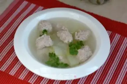 Make Porkball soup step 11
