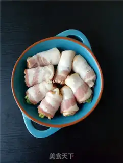 Make Bacon rolls step 4