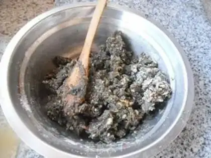 Make Fruity sesame mud step 11
