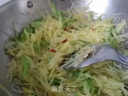 Make Celery with potatoes step 5