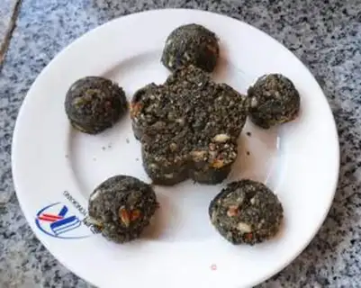 Make Fruity sesame mud step 12