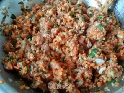 Make Colored fried dumplings step 0