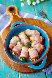 Make Bacon rolls step 8