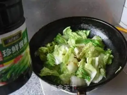 Make Seaweed cabbage and tofu step 5