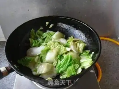 Make Seaweed cabbage and tofu step 6
