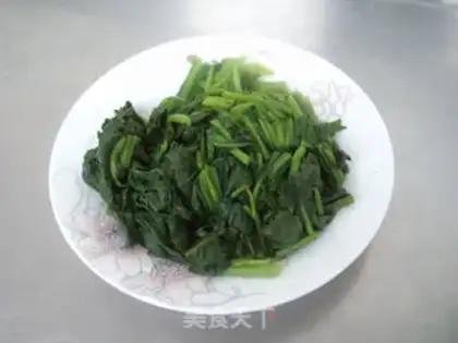 Make Spinachball soup step 2