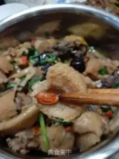 Make Monkey-head mushroom chicken chow step 5