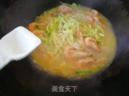 Make Shrimp radish soup step 6