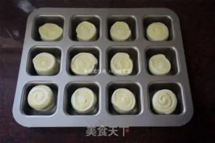 Make Coconut rolls step 9