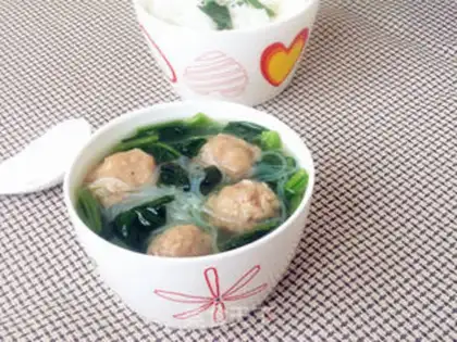 Make Spinachball soup step 9