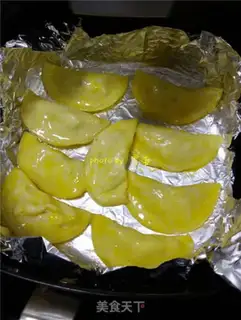 Make Sweet golden dumplings step 7