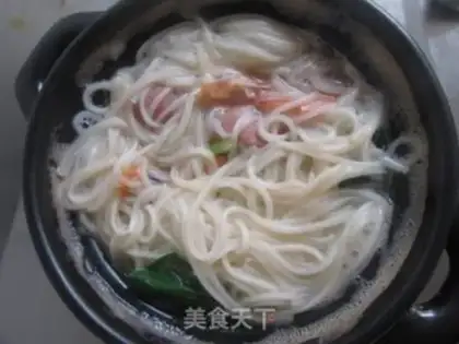 Make Cinnamon noodles step 3