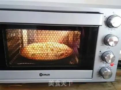 Make Pumpkin dry shrimp and healthy pizza step 14