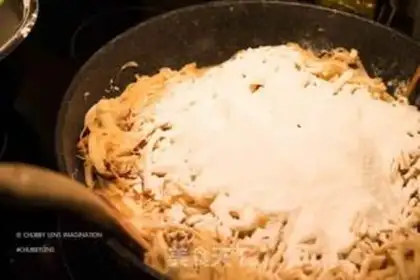 Make Zoo radish cake step 17