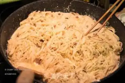 Make Zoo radish cake step 18