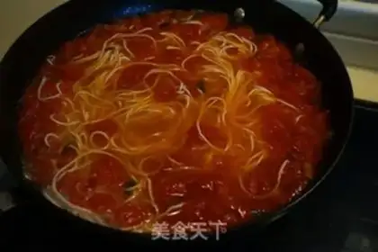 Make Tomato noodles step 7