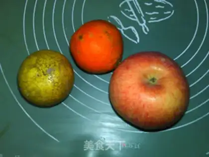 Make An orange apple beverage step 0