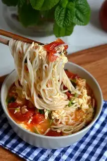 Make Tomato noodles step 11