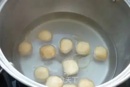Make Soup fish egg powder step 1