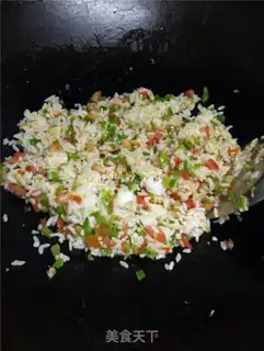 Make Cheese fried rice step 9