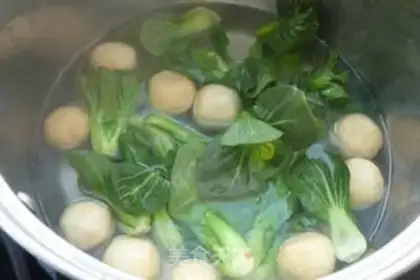 Make Soup fish egg powder step 2