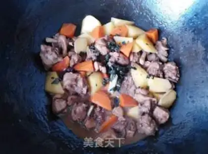 Make Potato duck leg step 9