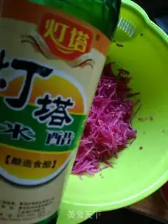 Make Sugar and radish step 2