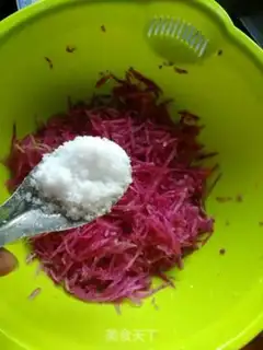 Make Sugar and radish step 3